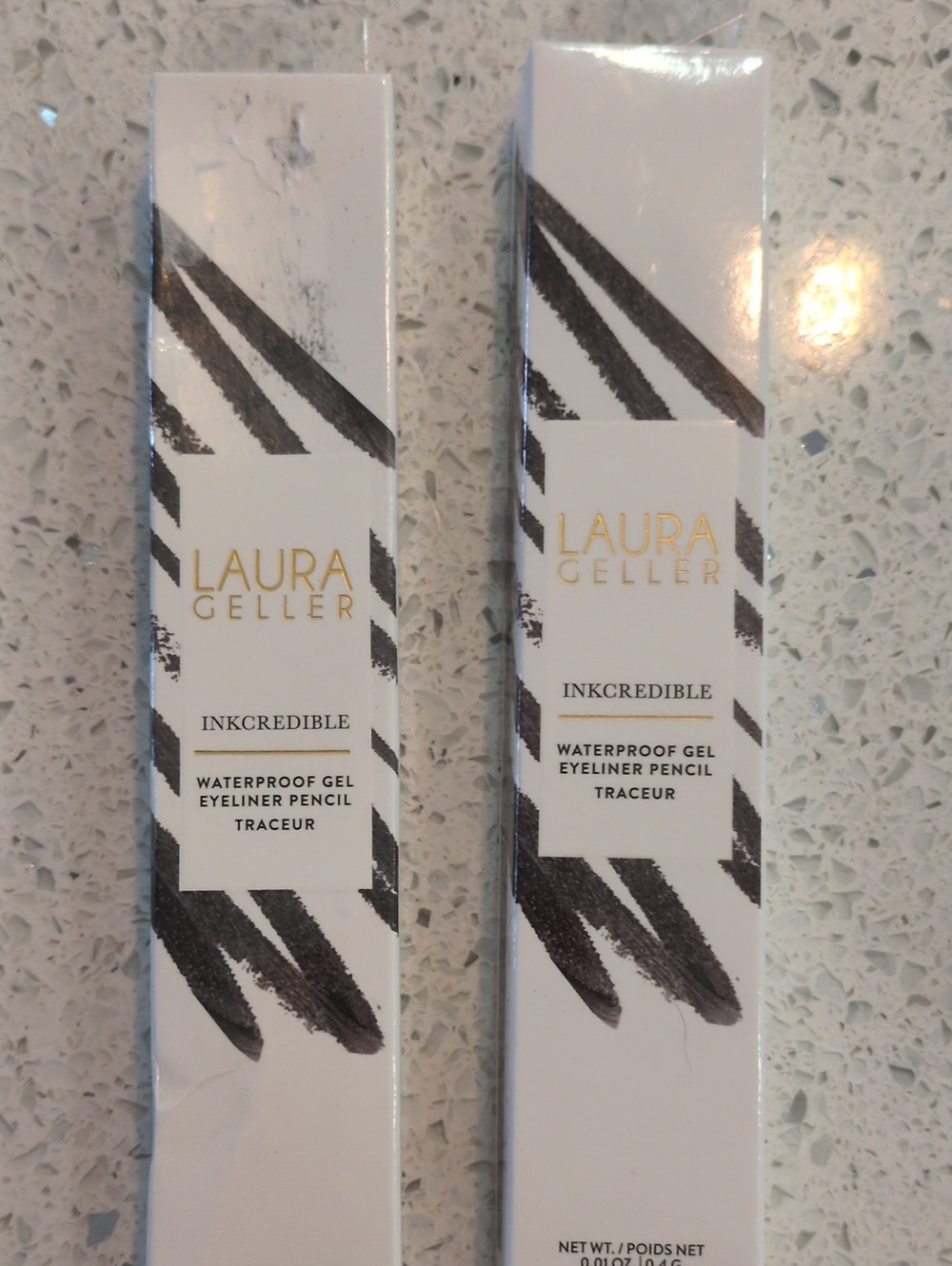 Laura Geller Waterproof Gel Eyeliner Pencil — Black Bundle Of 2 New